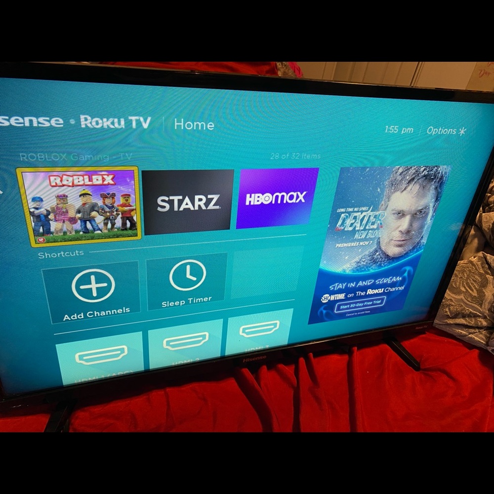Hisense roku tv 32”